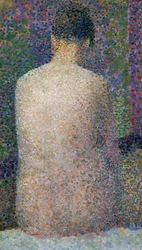 Modèle de dos, 1886